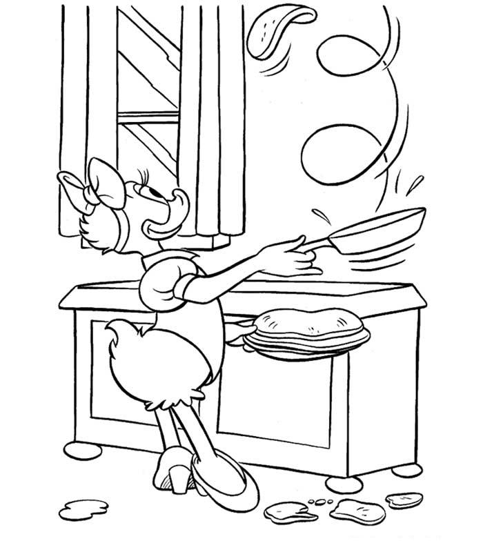 Coloriage Daisy chandeleur