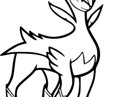 Coloriage Pokemon Viridium